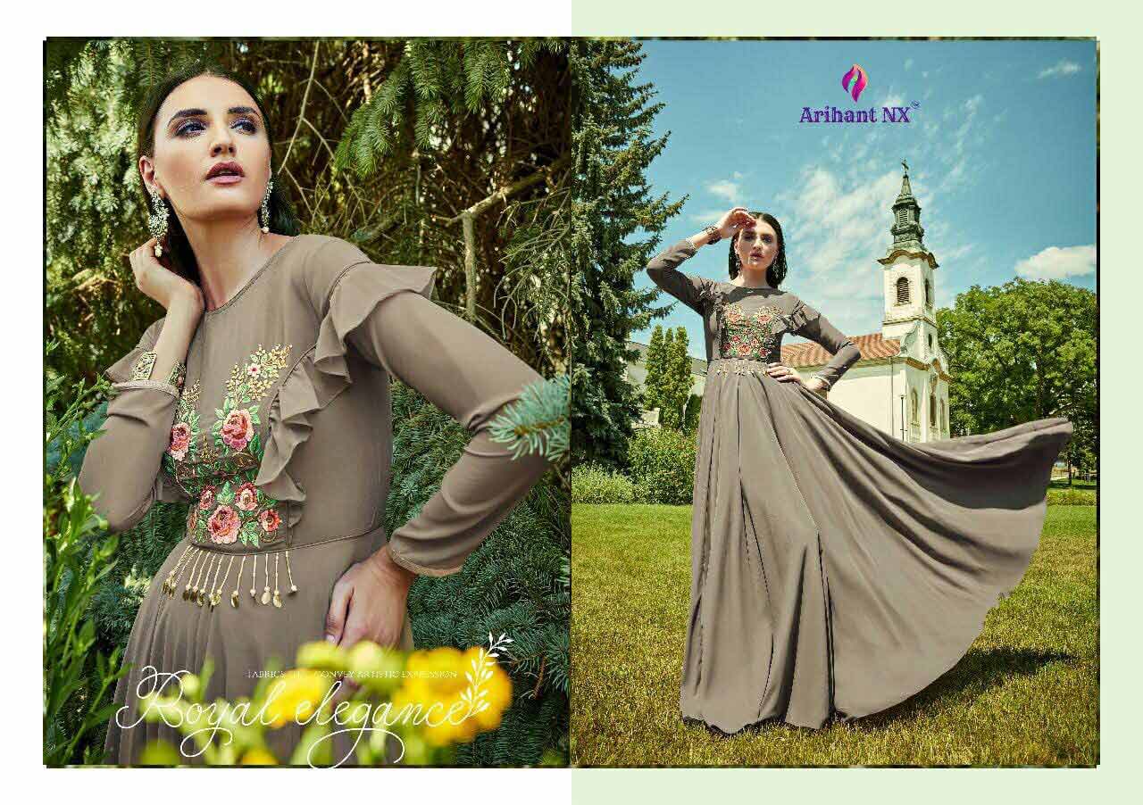 Glam Up Vol-2 Arihant Nx Georgette Gown Glam Up Vol-2 Arihant Nx Georgette Gown